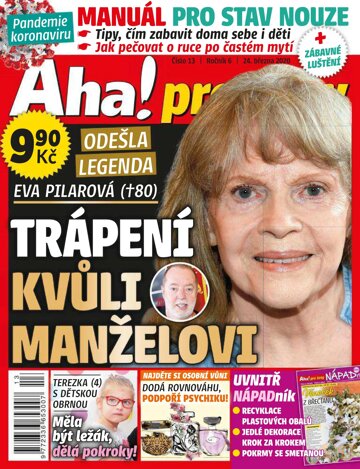 Obálka e-magazínu AHA! pro ženy 13/2020