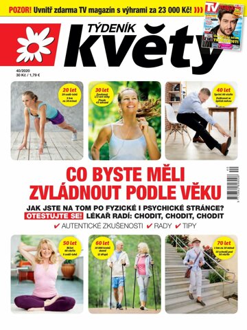 Obálka e-magazínu Týdeník Květy 40/2020