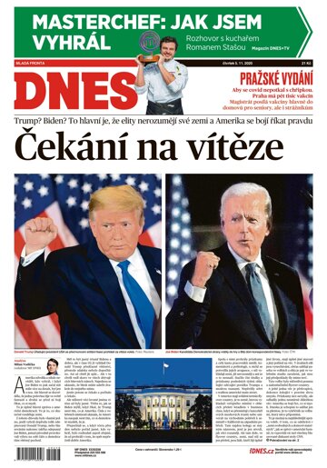 Obálka e-magazínu MF Dnes 5.11.2020