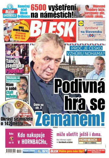 Obálka e-magazínu Blesk 18.10.2021