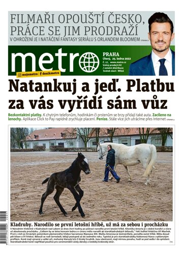Obálka e-magazínu deník METRO 25.1.2022