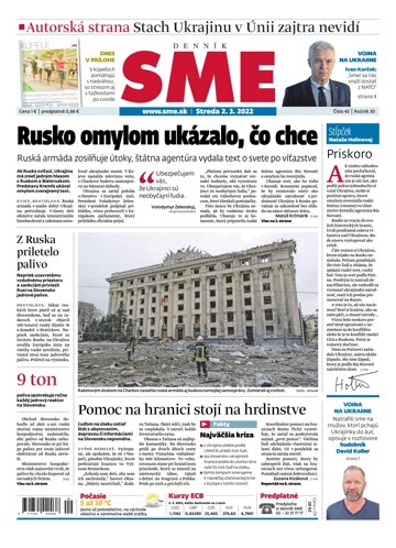 Obálka e-magazínu SME 2-3-2022