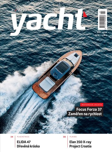 Obálka e-magazínu Yacht 2/2023