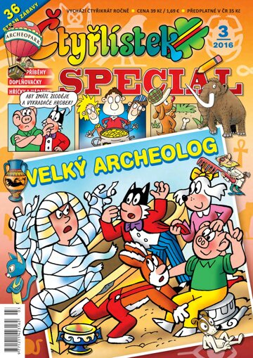 Obálka e-magazínu Čtyřlístek speciál 3/2016