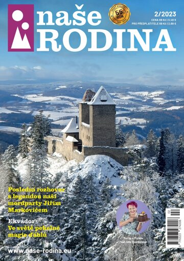 Obálka e-magazínu Naše rodina 2/2023