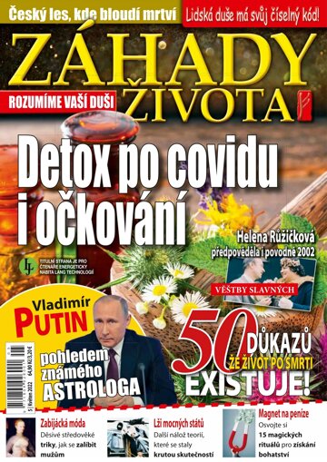 Obálka e-magazínu Záhady života 5/2022