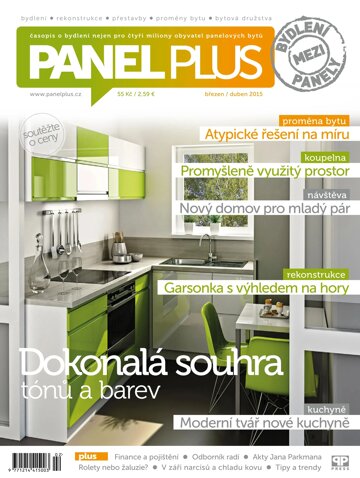 Obálka e-magazínu Bydlení mezi Panely PANEL PLUS 2/2015