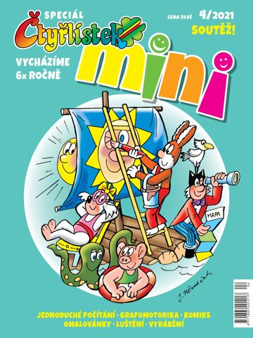 Obálka e-magazínu Čtyřlístek Mini 4/2021