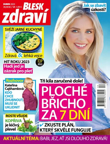 Obálka e-magazínu Blesk Zdraví 4/2023