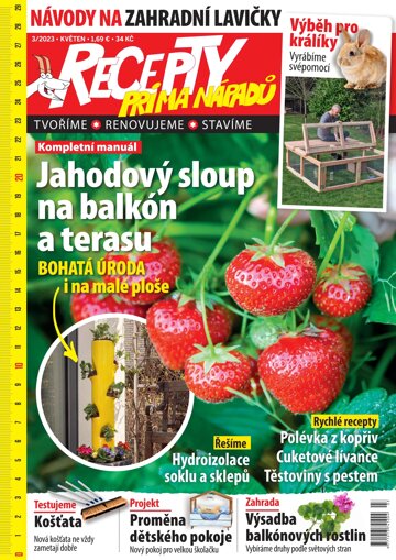 Obálka e-magazínu Recepty prima nápadů 3/2023