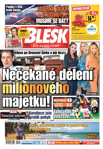 Obálka e-magazínu Blesk 16.2.2024