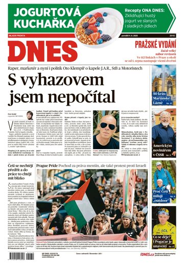 Obálka e-magazínu MF Dnes 4.8.2025
