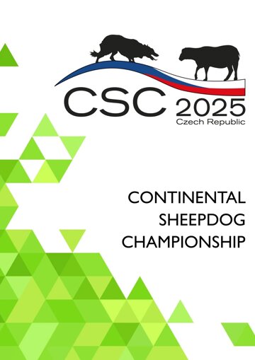 Obálka e-magazínu Continental Sheepdog Championship 2025