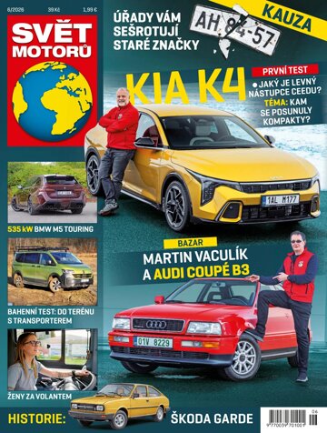 Obálka e-magazínu Svět motorů 6/2026