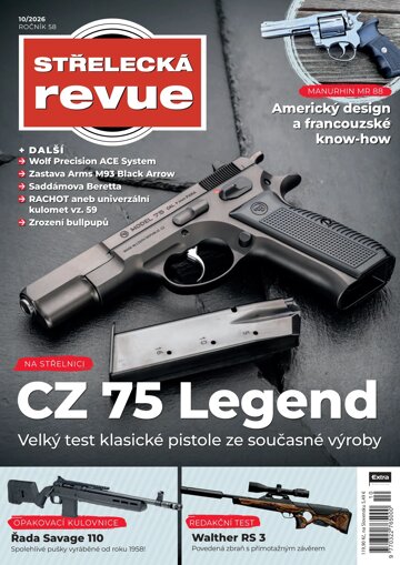 Obálka e-magazínu Střelecká revue 10/2026