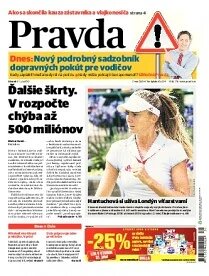 Obálka e-magazínu Pravda 31.7.2012
