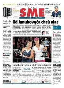 Obálka e-magazínu SME 27.1.2014