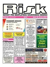 Obálka e-magazínu Risk 22/2014