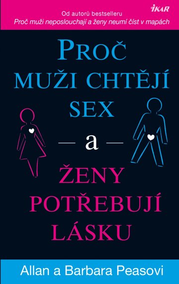 Obálka knihy Proč muži chtějí sex a ženy potřebují lásku