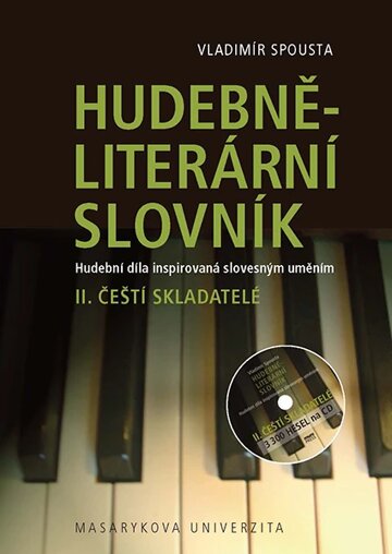 Obálka knihy Hudebně-literární slovník. Hudební díla inspirovaná slovesným uměním