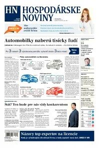 Obálka e-magazínu Hospodárske noviny 09.06.2014