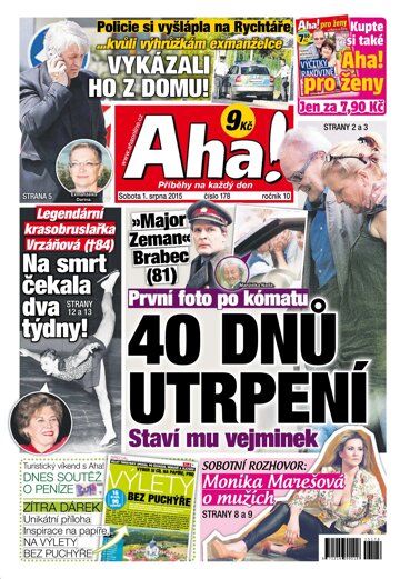 Obálka e-magazínu AHA! 1.8.2015