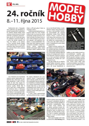 Obálka e-magazínu Model Hobby