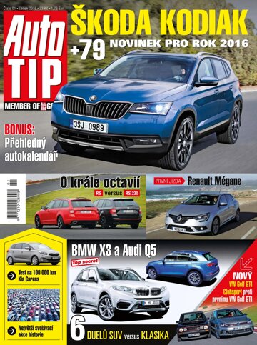 Obálka e-magazínu Auto TIP 28.12.2015