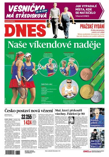 Obálka e-magazínu MF Dnes 13.8.2016