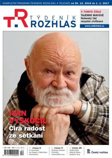 Obálka e-magazínu Týdeník Rozhlas 52/2016