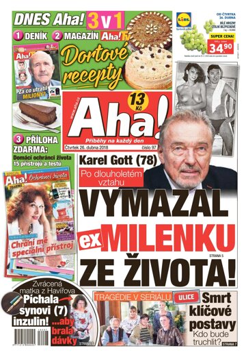 Obálka e-magazínu AHA! 26.4.2018