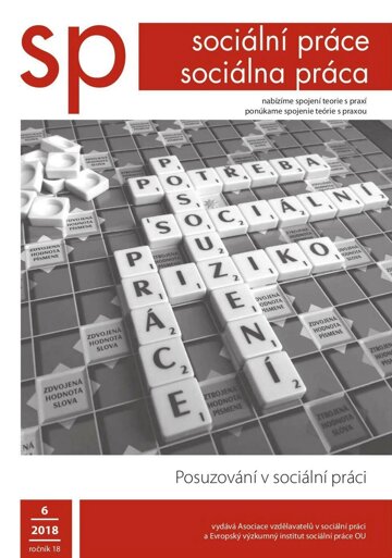 Obálka e-magazínu 6/2018 Posuzování v sociální práci