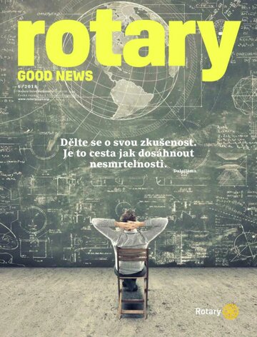 Obálka e-magazínu Rotary Good News 6/2018
