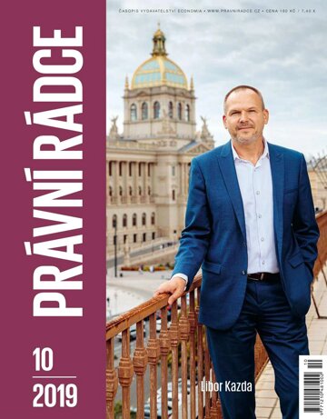 Obálka e-magazínu Právní rádce 10/2019