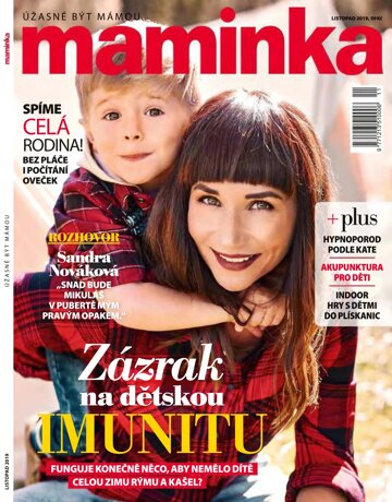 Obálka e-magazínu Maminka 11/2019