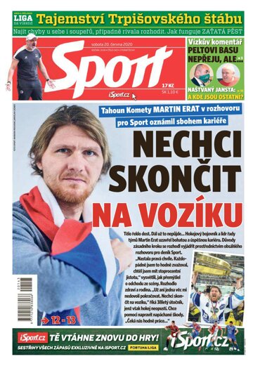 Obálka e-magazínu Sport 20.6.2020