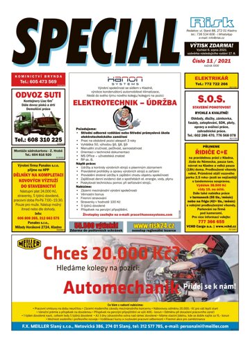 Obálka e-magazínu Special 11/2021