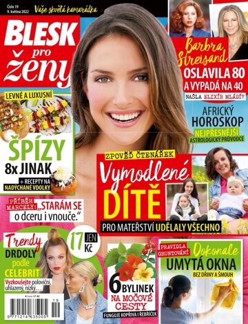 Obálka e-magazínu Blesk pro ženy 19/2022