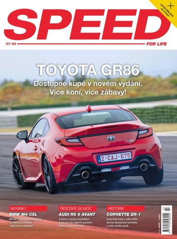 Obálka e-magazínu Speed 7/2022