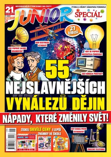 Obálka e-magazínu 21. století JUNIOR speciál 1/21