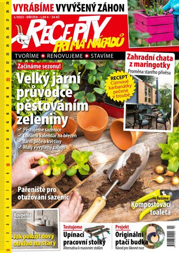 Obálka e-magazínu Recepty prima nápadů 1/2023