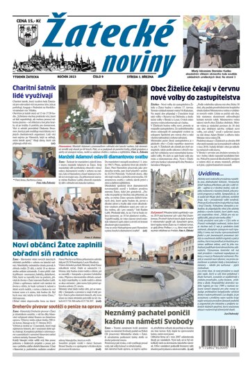 Obálka e-magazínu Žatecké noviny 9/23