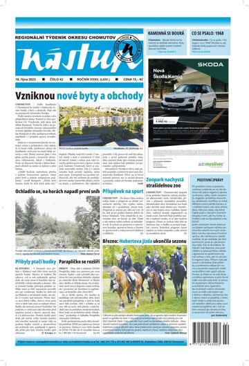 Obálka e-magazínu Nástup 42/23
