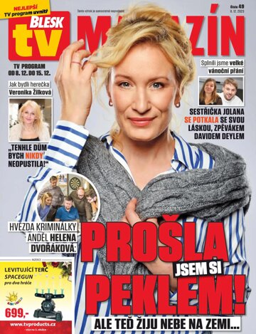 Obálka e-magazínu Blesk Tv magazín - 8.12.2023