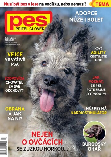 Obálka e-magazínu Pes přítel člověka 4/2024