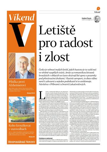 Obálka e-magazínu Hospodářské noviny - příloha Víkend 110 - 7.6.2024 Víkend