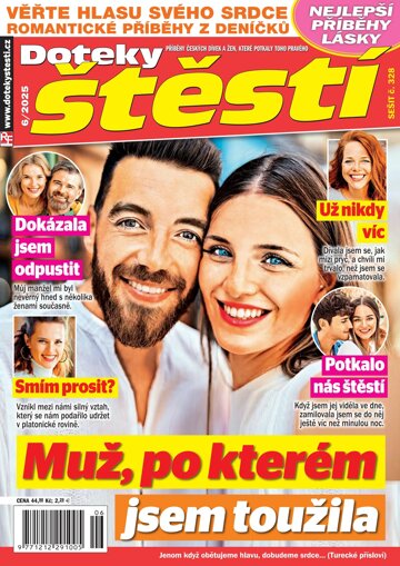Obálka e-magazínu Doteky štěstí 6/2025