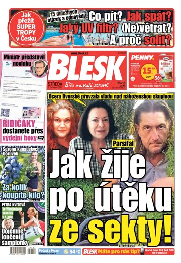 Obálka e-magazínu Blesk 2.7.2025