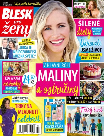 Obálka e-magazínu Blesk pro ženy 33/2025