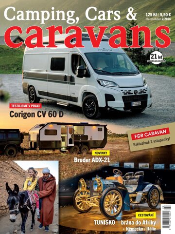 Obálka e-magazínu Camping, Cars & Caravans 2/2026